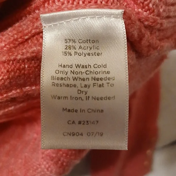 Talbots pink sweater LP ❤️❤️❤️❤️ - Picture 5 of 8